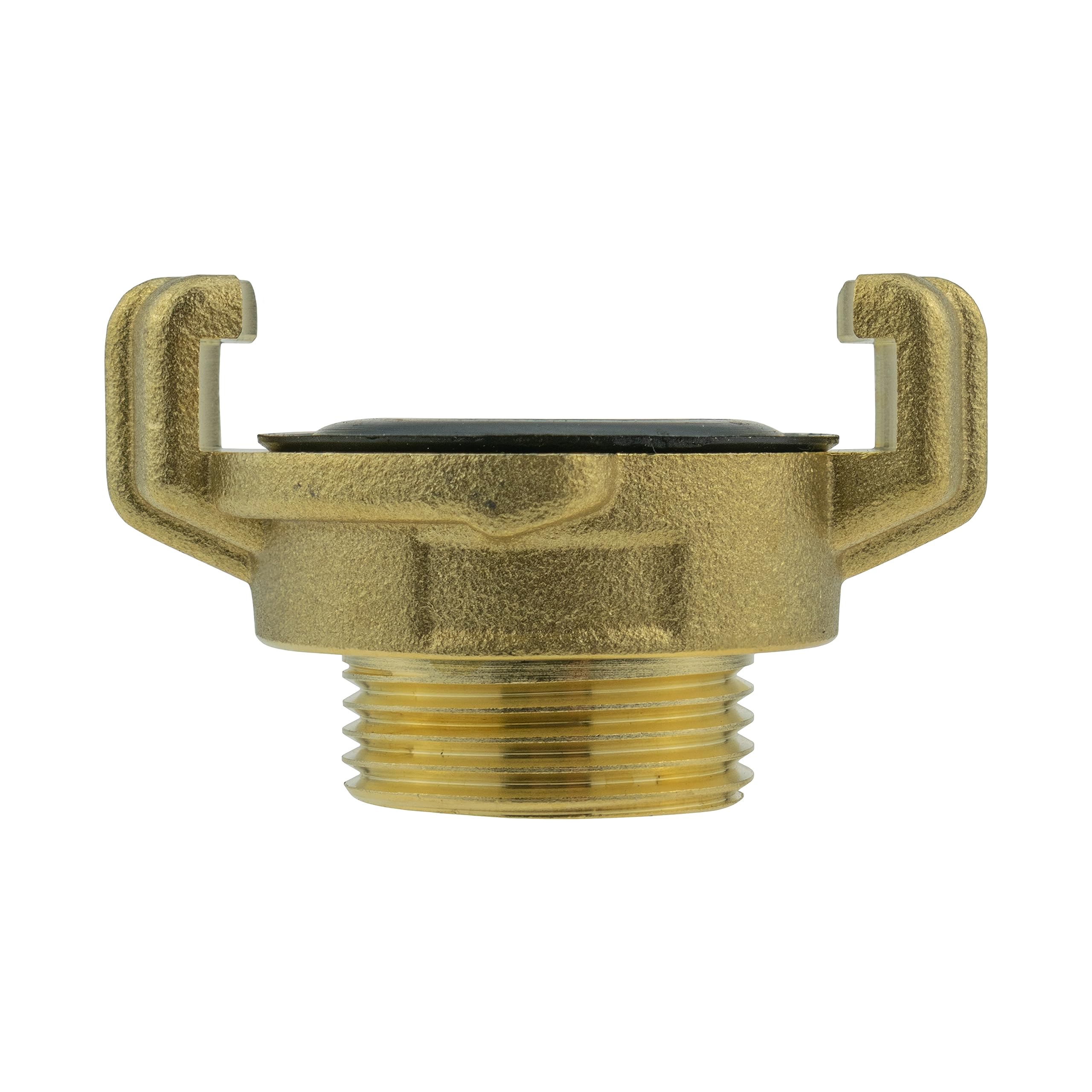 Professional Claw Type Brass Claw Hose connectors/Fittings,Male/Female bsp Thread (3/4" bsp Male) as Used by Professional Gardeners,Landscapers and Nursery Workers
