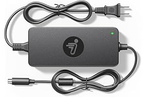 MonsterPwr 42V 1.7A Original Charger for Segway Ninebot Electric Scooter, 71W Power Adapter for Segway Ninebot KickScooter G2 G30LP E2Pro F25 F40 F30 D28 D40 ES2 ES4 E22 E45, UL Listed Battery Charger