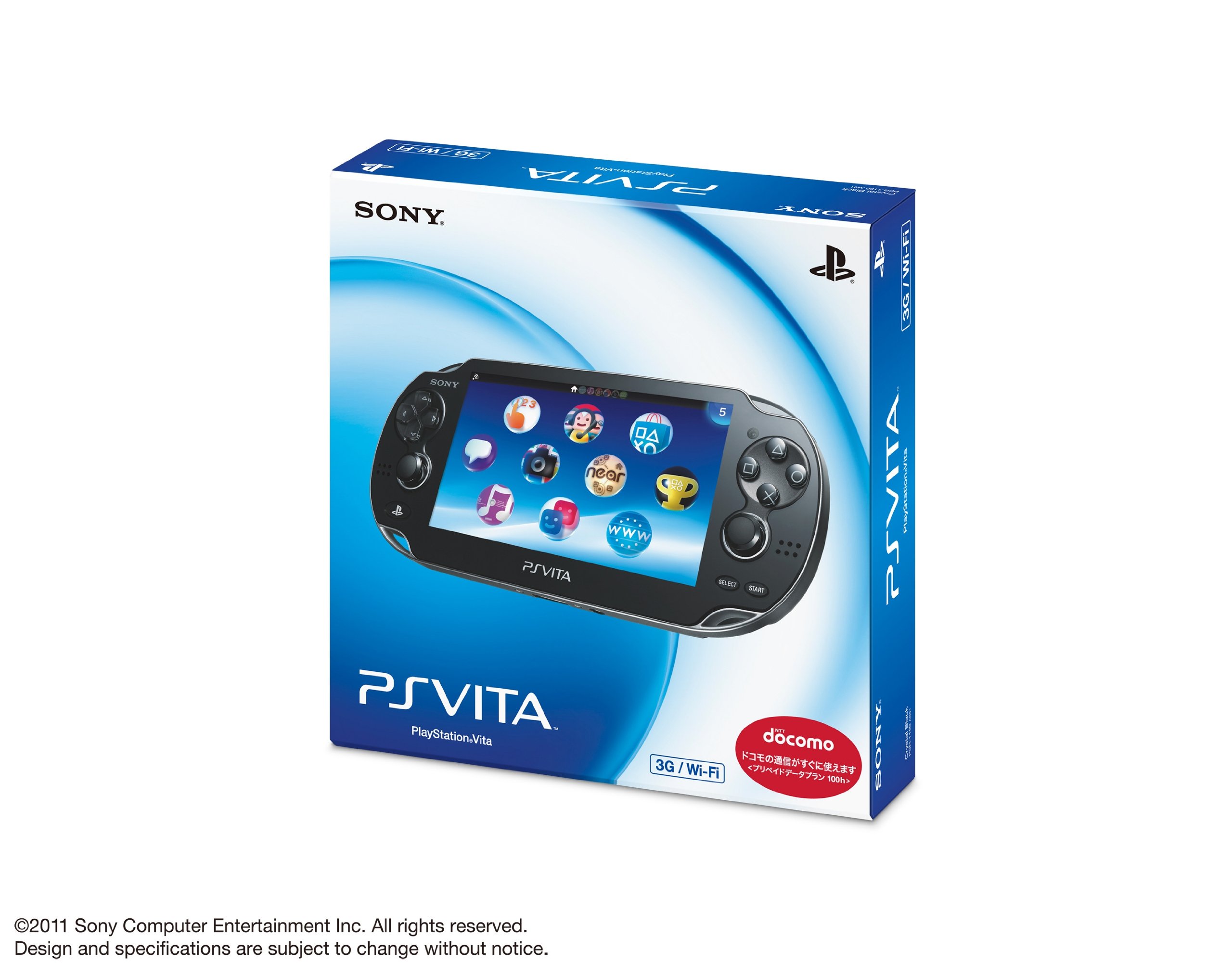 PlayStation Vita 3G/Wi‐Fi Model Crystal Black [Japan Import]