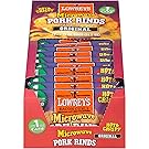 Lowrey's Bacon Curls Microwave Pork Rinds (Chicharrones), Original, 1.75 Ounce (Pack of 18)