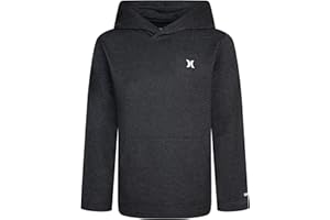 Hurley Boys' Long Sleeve Hooded UPF 50+ Rash Guard Swim Shirt