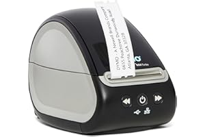 DYMO LabelWriter 550 Turbo Label Printer, Label Maker with High-Speed Direct Thermal Printing, Automatic Label Recognition , 