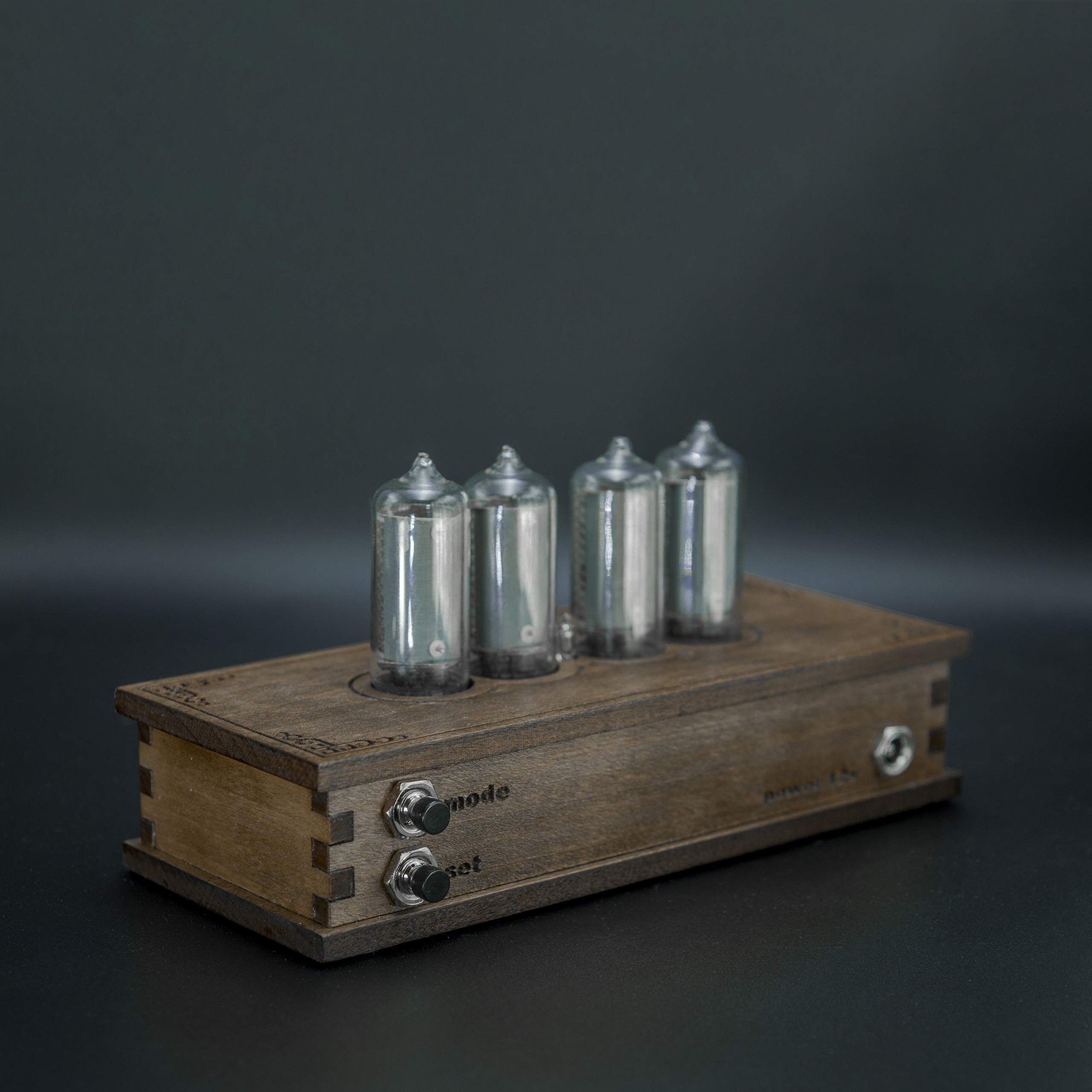 Nixie Tube Clock 4x IN82 Nixie Tubes Vintage Retro Desk Clock Fully