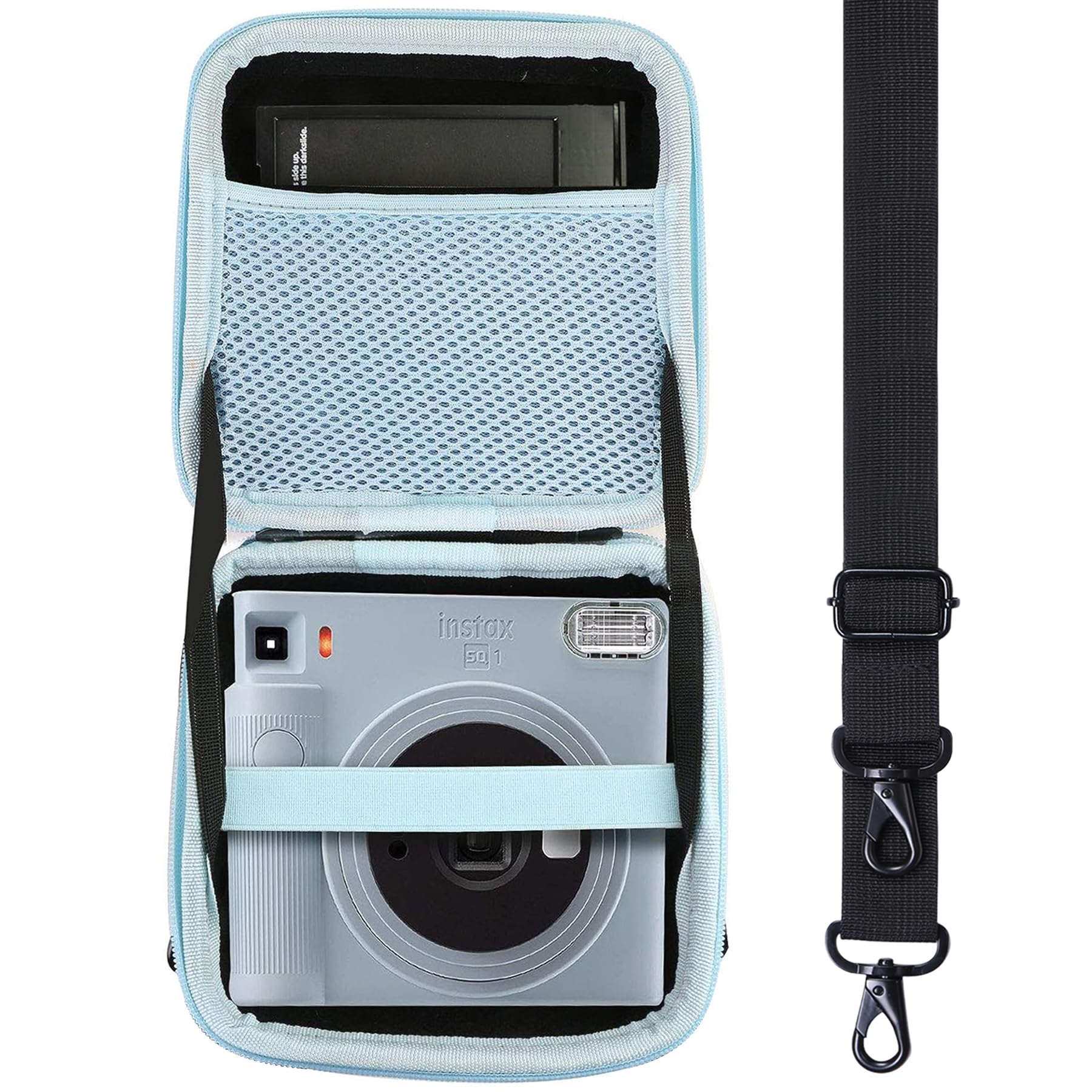 Hard Travel Case for Fujifilm instax SQ40/ instax SQUARE SQ1 instant camera by Aenllosi (Blue,only case)
