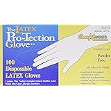 Comfitwear Disposable Latex Gloves, Large, 100 Count - 1 Box