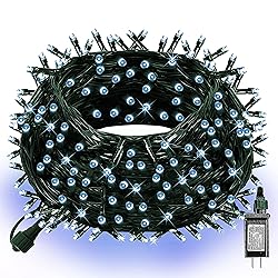 Dazzle Bright 300 LED Christmas String Lights, 100