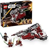 LEGO Star Wars: The Clone Wars Ahsoka's Jedi Interceptor Spaceship Building Toy - Kids Star Wars Toy for Boys and Girls, Ages 8+ - Gift Idea for Birthdays - 75401