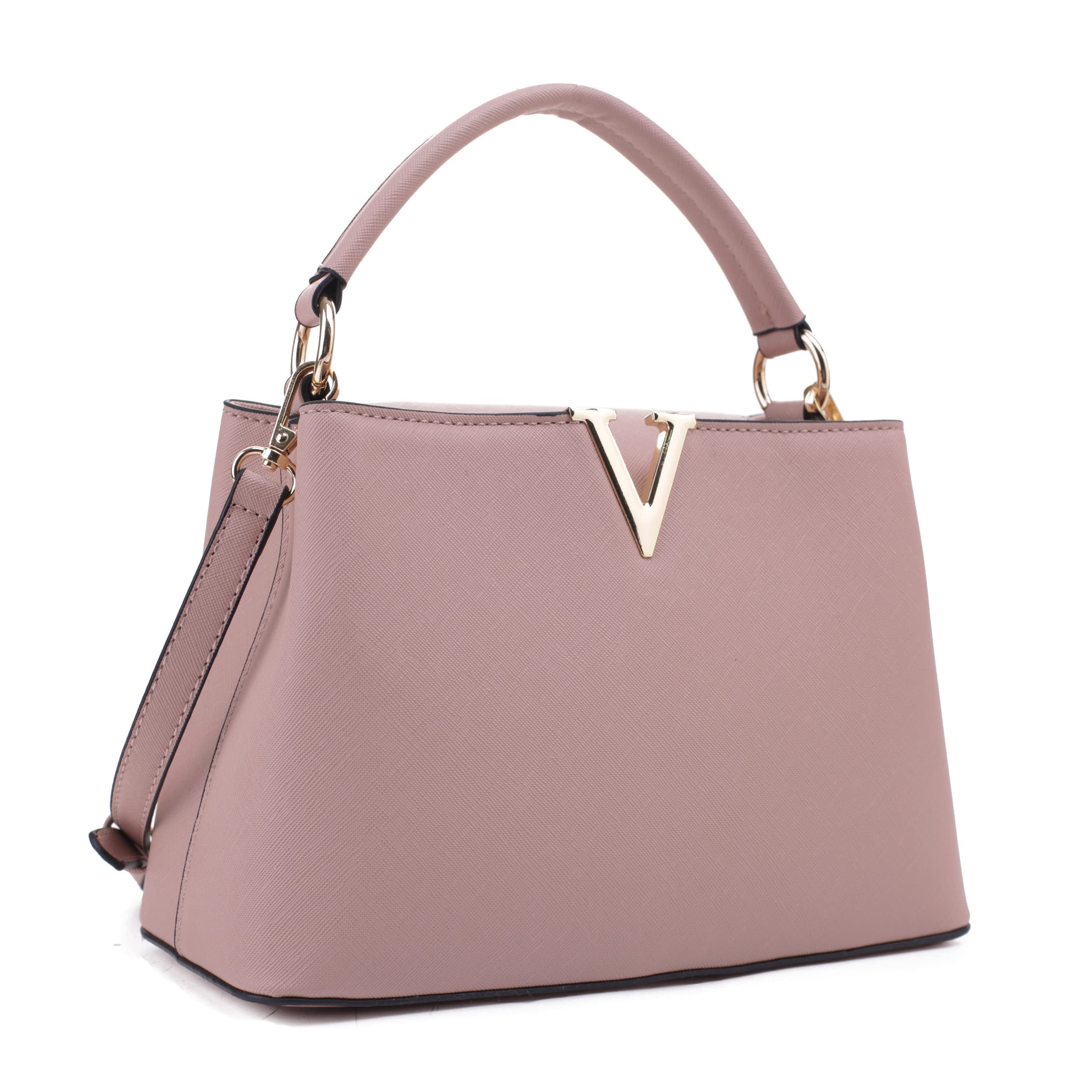 Photo 1 of EVVE Women's Small Satchel Bag Classic Top Handle Purses Fashion Crossbody Handbags with Shoulder Strap | MV