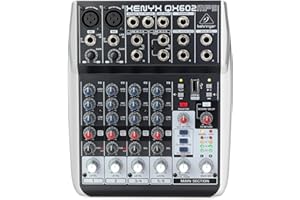Behringer Xenyx QX602MP3 Mixer with USB MP3 Playback