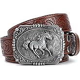 BELTROAD Cowboy Belts for Men Women Cowgirl Belt Western Country Belts for Jeans Christmas Gifts