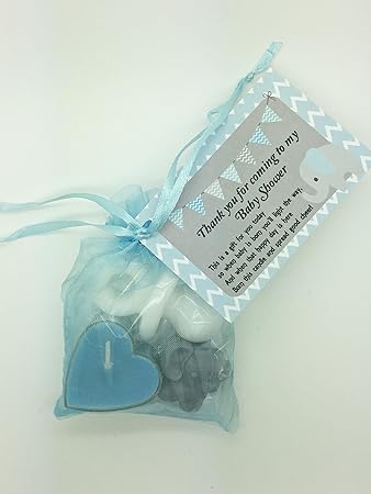 Rainbow Sensation 5 X Elephant Favours Candle Soap Baby Shower