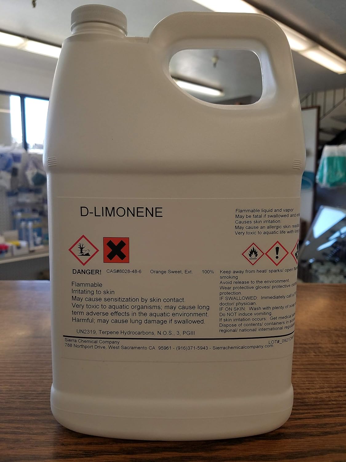 DLimonene (Gallon) Amazon.ca Health & Personal Care