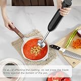 Bonsenkitchen Hand Blender 300W Immersion Stick Blender 2 Speeds HB3201 Black view 7