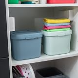 Addis Everyday Kitchen Food Waste Compost Caddy Bin 4.5 L Mist Green view 6