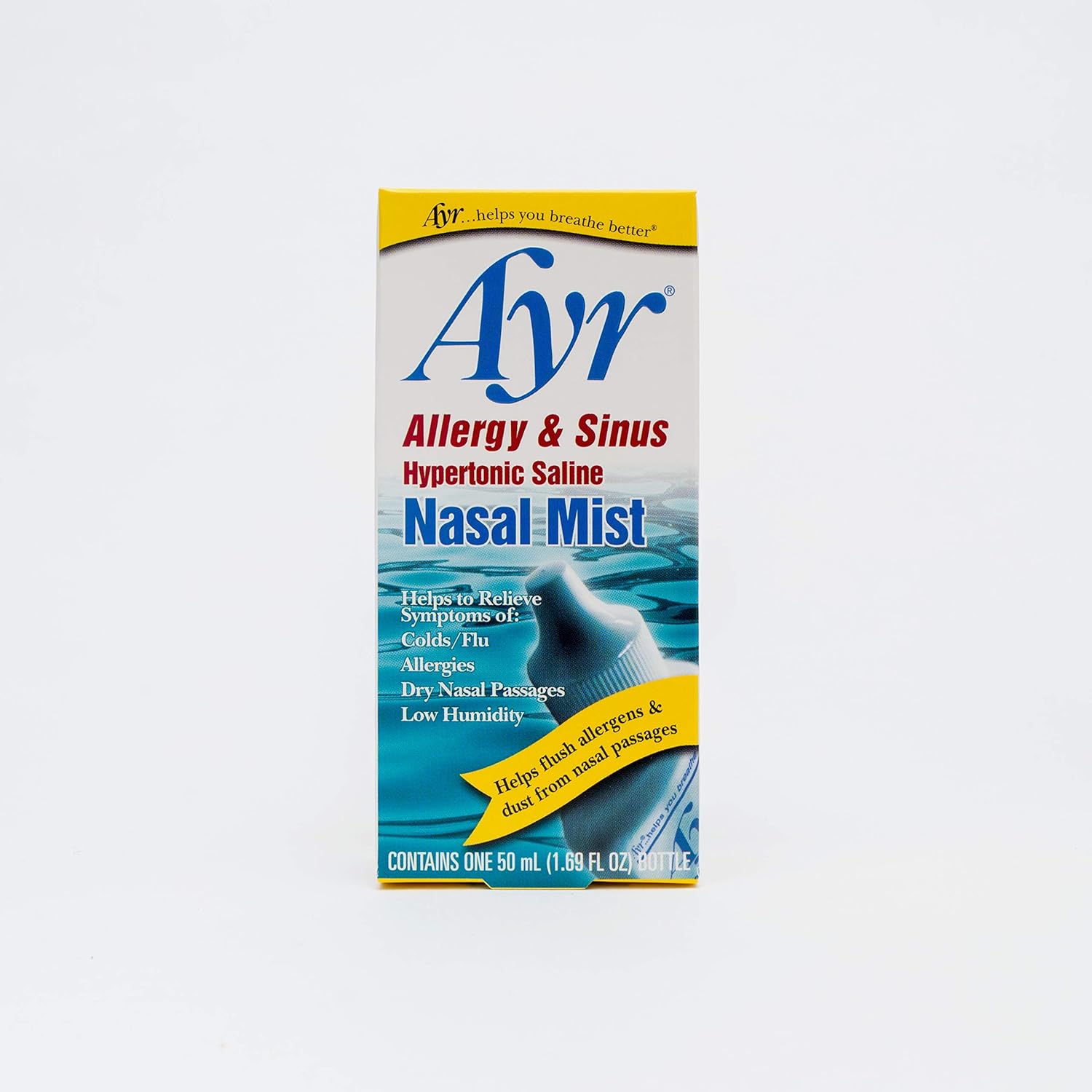 Ayr Allergy & Sinus Hypertonic Saline Nasal Mist: Health & Personal Care