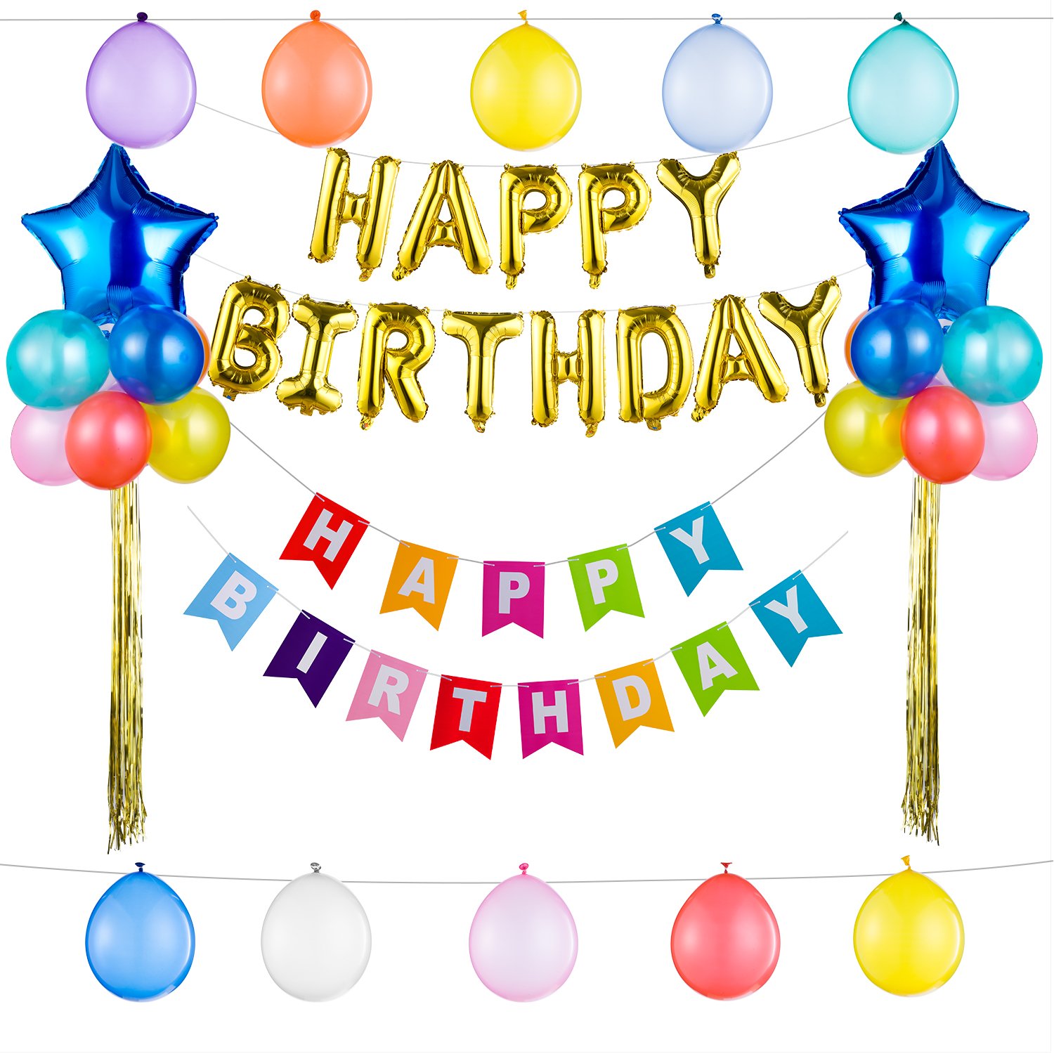 Super Size Birthday Party Decorations Supplies All In One Pack