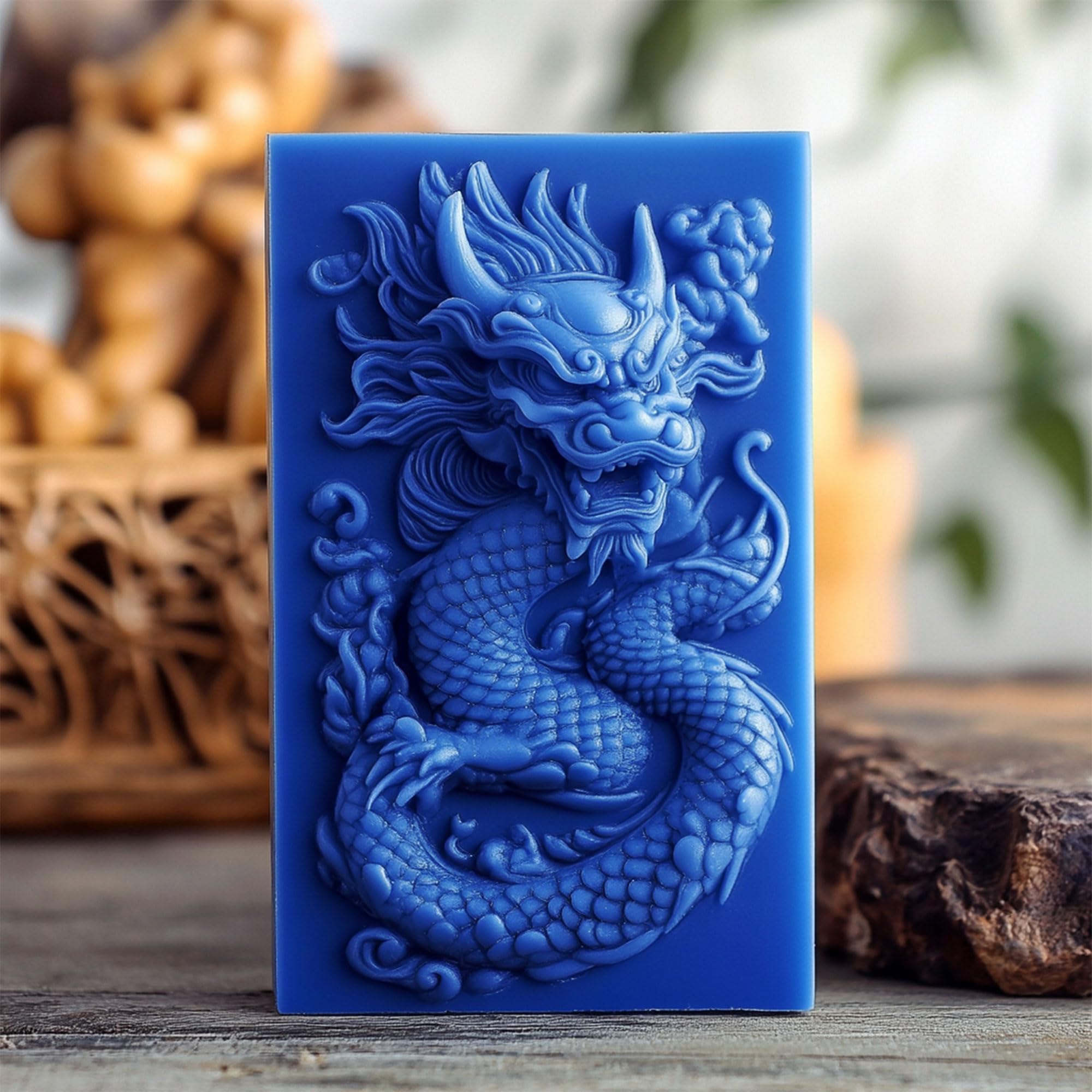 Yoption Carving Wax Block, Casting Wax Slice for Making DIY Jewelry and Craft Making, 1LB, Blue