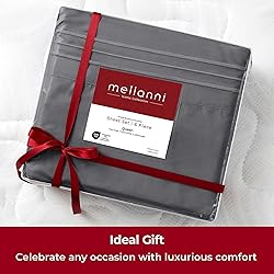Mellanni Iconic Split King Sheet Set - 7-Piece Bed