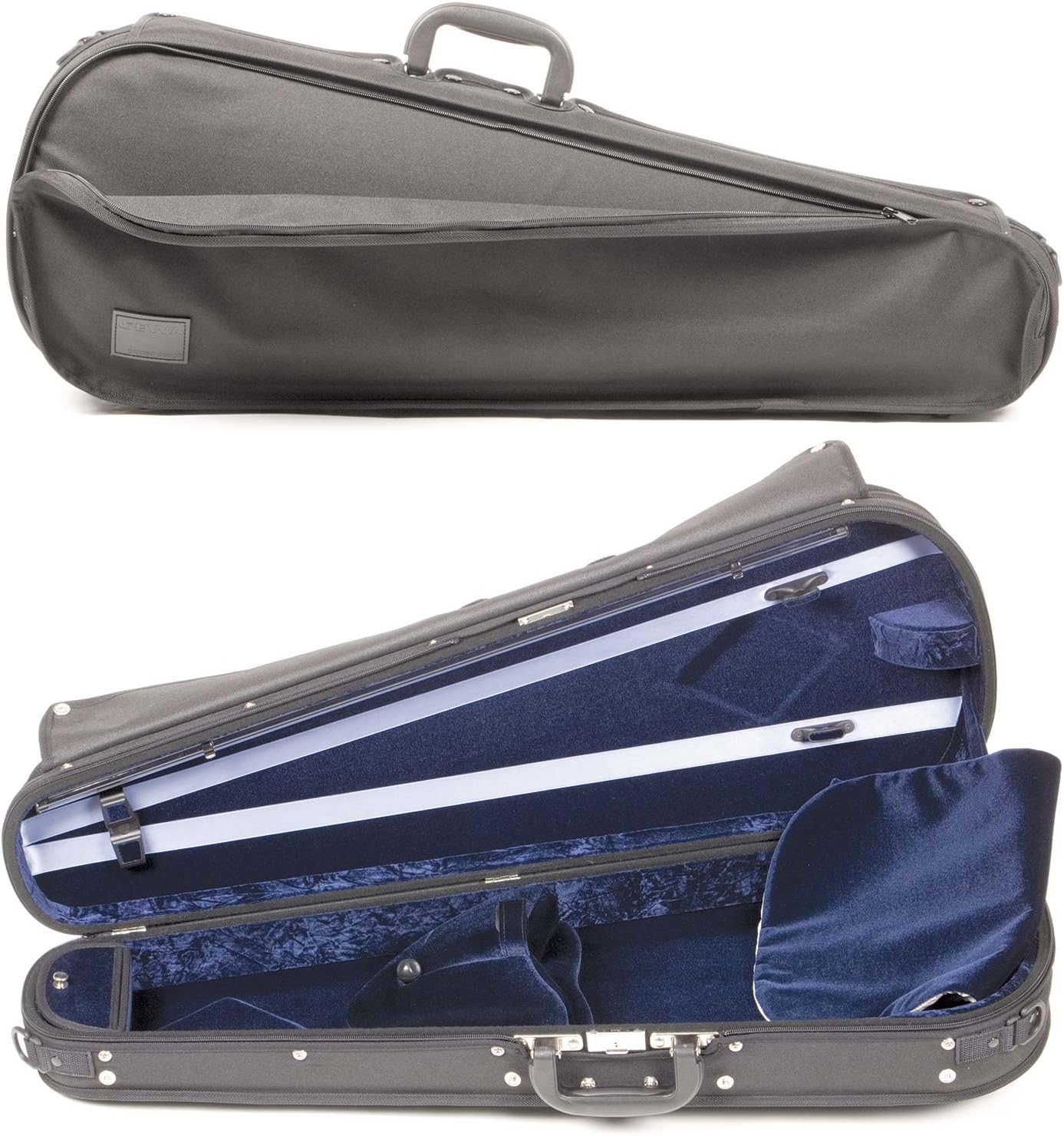 Gewa Concerto 331 Black/Blue Adjustable 15"16.5" Viola