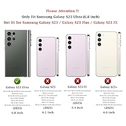 for Samsung Galaxy S23 Ultra Case with Slide Camera