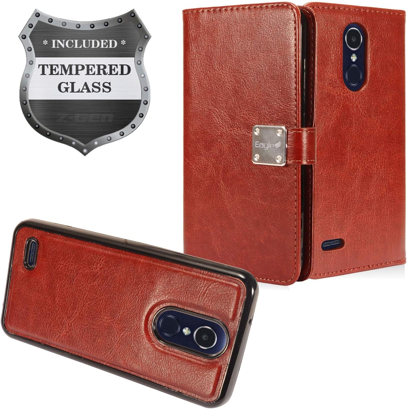 Best lg aristo wallet phone case with screen protector