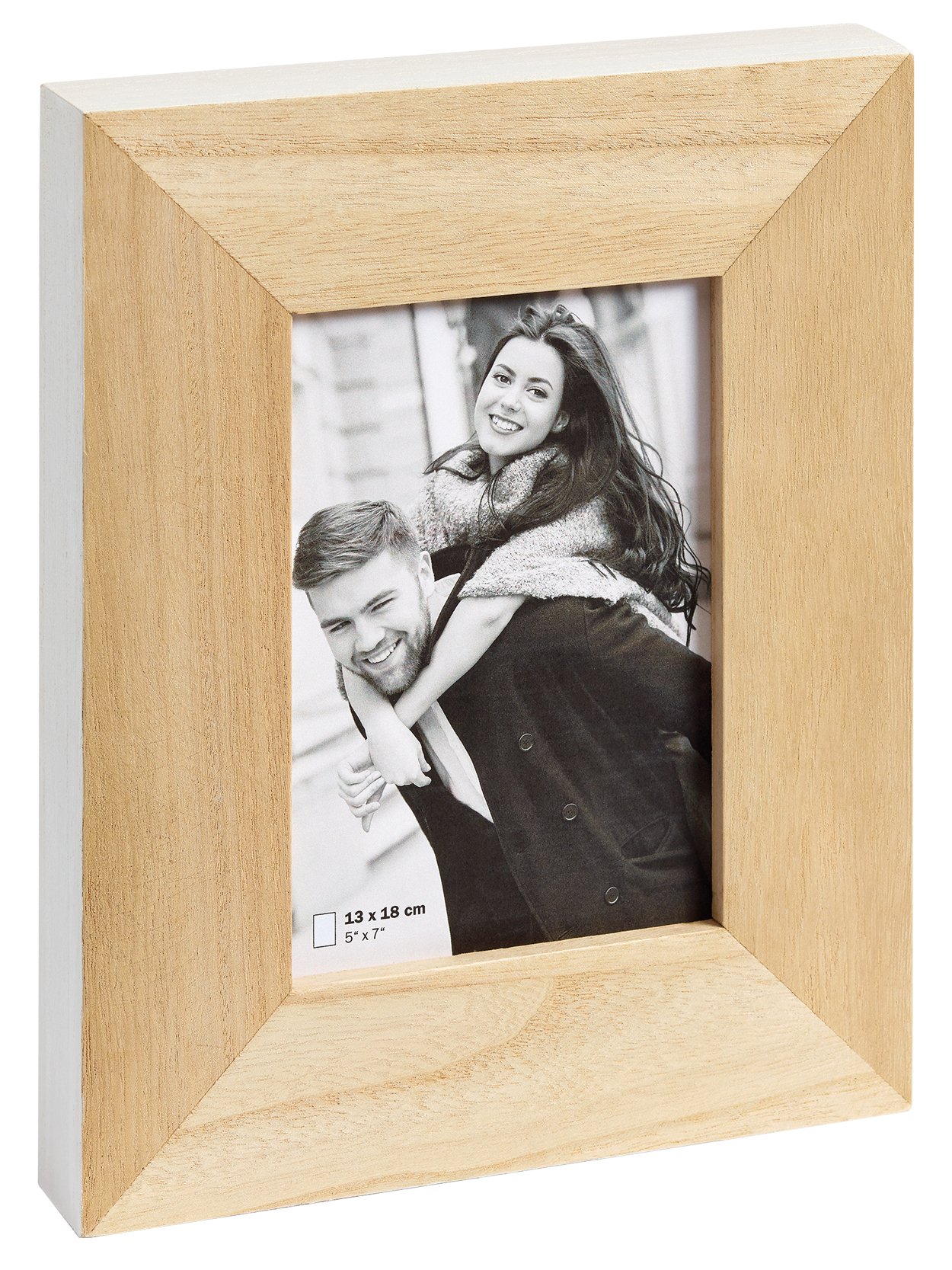 walther Design Picture Frame Natural-White 13 x 18 cm Laois Portrait Frame RA318W