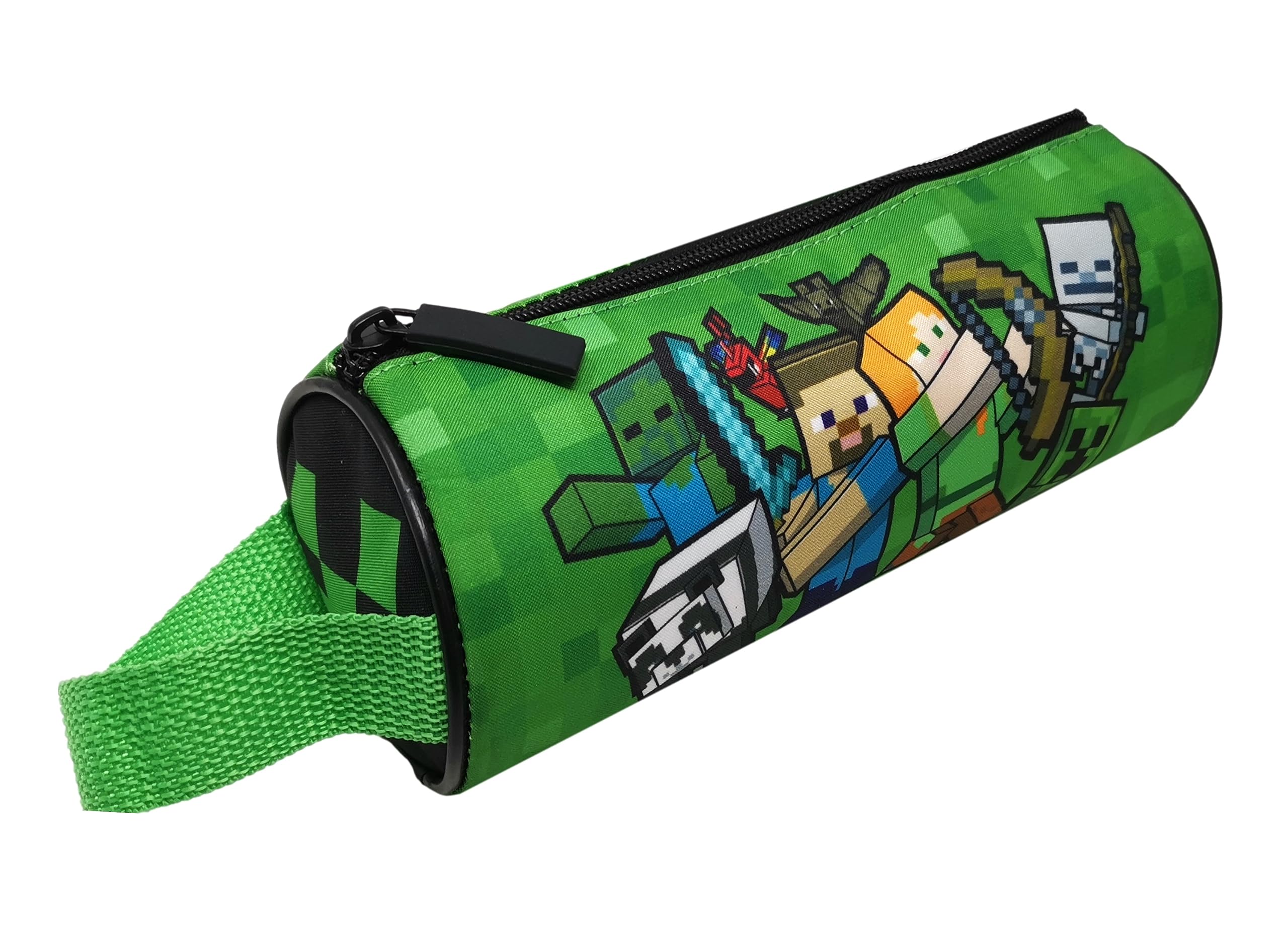 Theonoi Minecraft Children's Pencil Case, Green Creeper