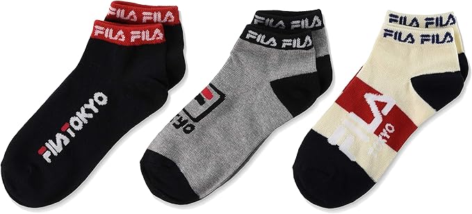 Amazon フィラ ソックス 3足組 キッズ 靴下 レッグウェア 通販