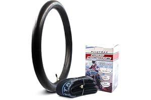 PIVOTRAX 70/100-17 (2.50/2.75-17) 17" Heavy Duty Mini Dirt Bike Inner Tube - 2mm Thickness- TR4-Fits for Baja Motorsports,Coolster,Honda Trail,TaoTao,110cc,125cc,140cc Off-Road Bikes,Moped,Scooters