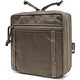 TSPRO Tactical Admin Pouch Compact EDC Utility Gadget Gear Pouches Portable Kit Organizer Storage Accessory for Bags