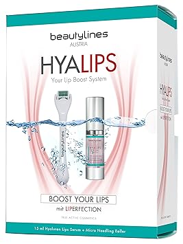 Beautylines Hyalips Boost System, perfekter Schmollmund in wenigen Minuten, volle und sinnliche Lippen ohne OP