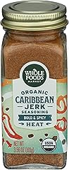 Whole Foods Market, Organic Caribbean Jerk Spice Blend, 3.56 Ounce
