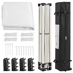 Yaheetech 10x10 Pop Up Canopy Tent with Vent, Easy