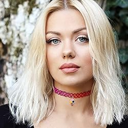 BodyJ4You 2PC Tattoo Choker Necklace - 90s Choker