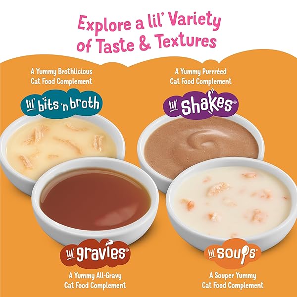 PURINA FRISKIES GRAIN FREE LICKABLE CAT FOOD TOPPERS LIL’ SOUPS WITH SOCKEYE SALMON IN CHICKEN BROTH – (PACK OF 8) 1.2 OZ. CUPS