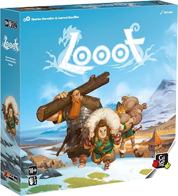 - LOOOT - Jeu de stratégie Familial - Dès 10 Ans, [Inf] Tons Naturels (Marron, Gris, Bleu, Vert)