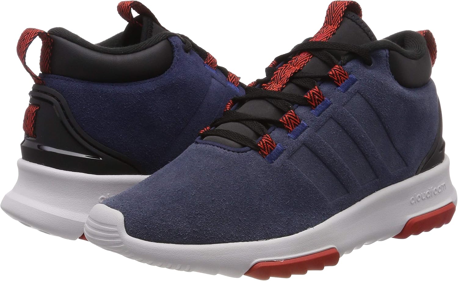 adidas cf racer mid suede mens trainers