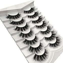 NINGLASH Lashes Strips Cat Eye Fluffy False