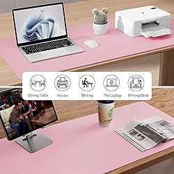 Aothia Leather Desk Pad Protector, Mouse