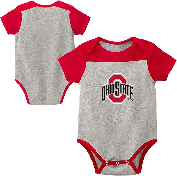 Outerstuff Ohio State Buckeyes Baby Boys Gray TShirt (18M