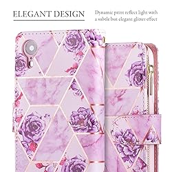 UEEBAI Wallet Case for iPhone XR, Premium Vintage