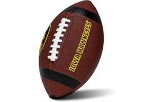 Franklin Sports Kids NCAA Youth Football - Official College Team Football with Team Logos - Junior Size