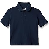Amazon Essentials Boys and Toddlers' Cotton Spandex Pique Polo Shirt