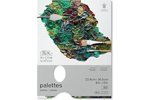 Winsor & Newton Professional Tear Off Palette Paper, Transparent 9-x-12-Inch