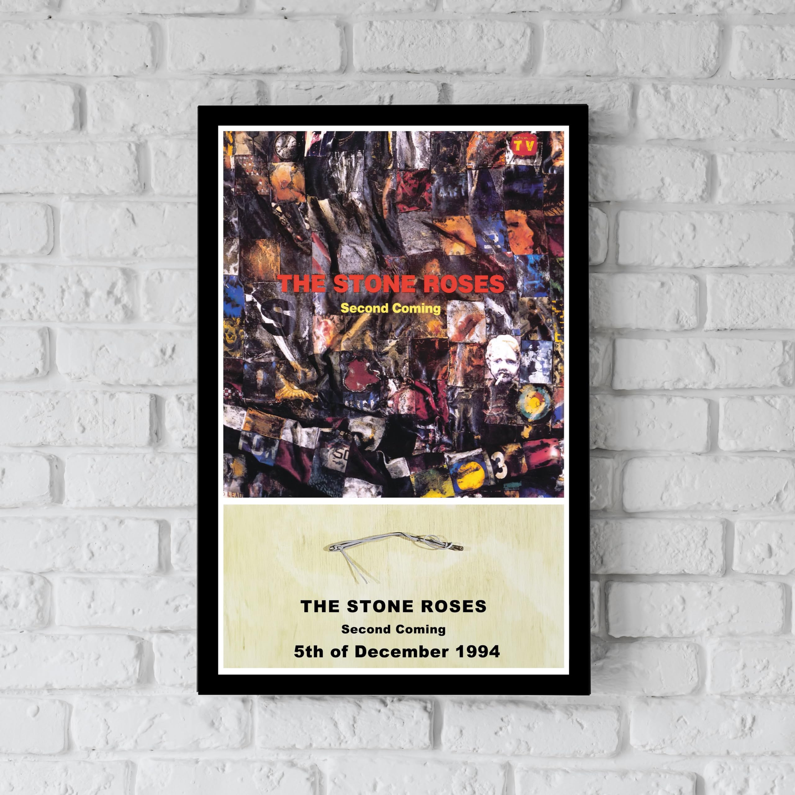 STONE ROSES A4 Wall Art Print - The Second Coming' Album Cover - (29.7 x 21 cms PRINT ONLY)