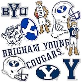 Desert Cactus Brigham Young University Sticker Cougars BYU Cougs Vinyl Decals Laptop Water Bottle Car Scrapbook Sheet T2 (Type 2)