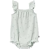 Modern Moments by Gerber baby-girls Mini Flutter Sleeve Bubble Romper
