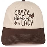 InnoBeta Chicken Gifts for Women, Chickens Themed Baseball Cap Gift for Her, Adjustable Hat for Christmas