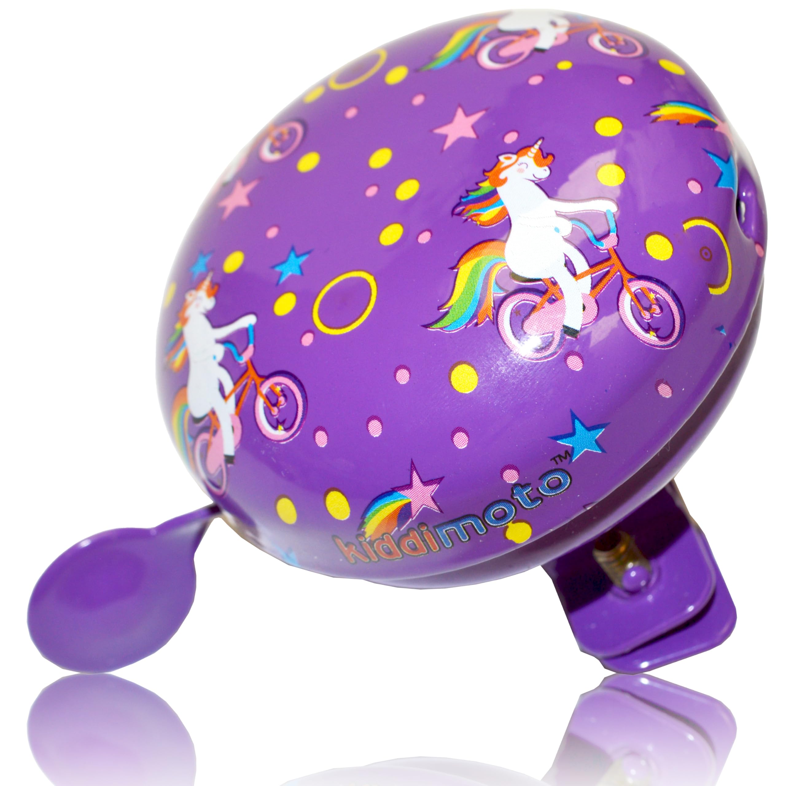 Kiddimoto Unicorn Bike Bell For Kids Girls Boy Kids Bike Bell Fit On Every Mountain Bike Handlebars Bicycle Bell Matched With Mountain Bike Accessories Cycle Scooter Bicycle Kids Mountain Bikes