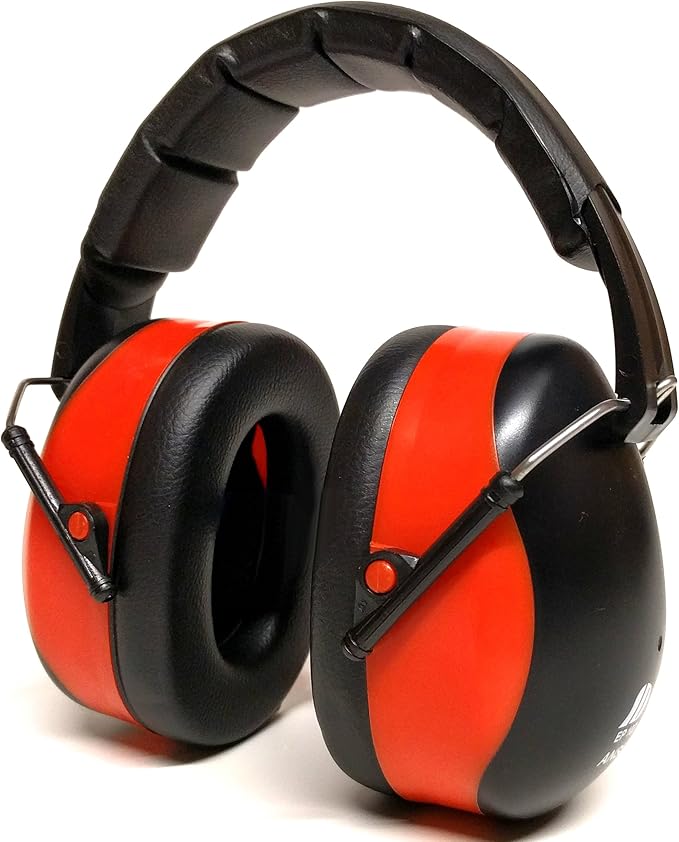 Eseno Dual Colour Ear Defenders. 34dB SNR Comfortable safety Ear Muffs